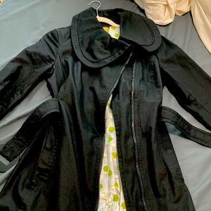 Soia & Kyo Black Trench Coat